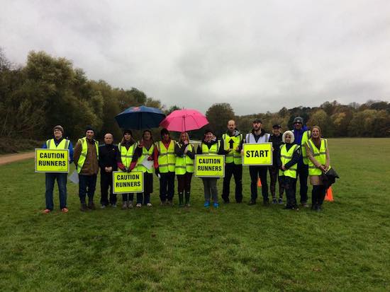Beckenham Place parkrun Volunteers
