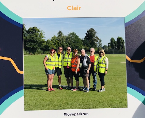 Clair parkrun Volunteers