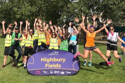 Highbury Fields parkrun Volunteers