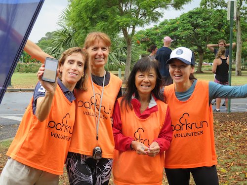 New Farm parkrun Volunteers