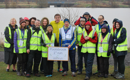 Poolsbrook parkrun Volunteers