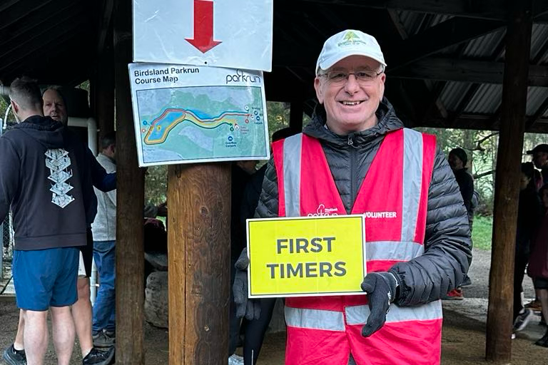 Run First Sign Reinventing Robert Arthurson | parkrun AU Blog