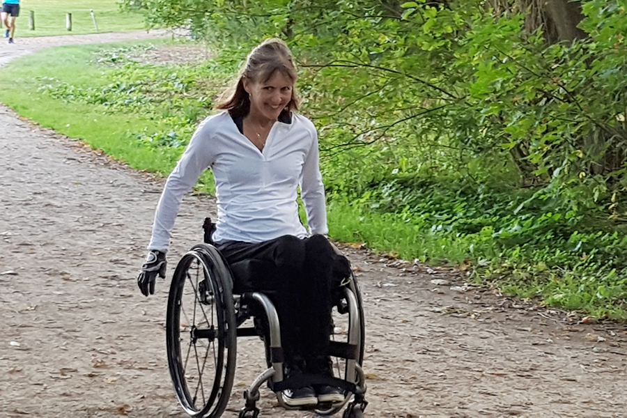 The view from the back, in a wheelchair parkrun CA Blog