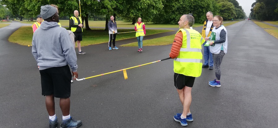 How to successfully guide whilst maintaining a two metre distance ...