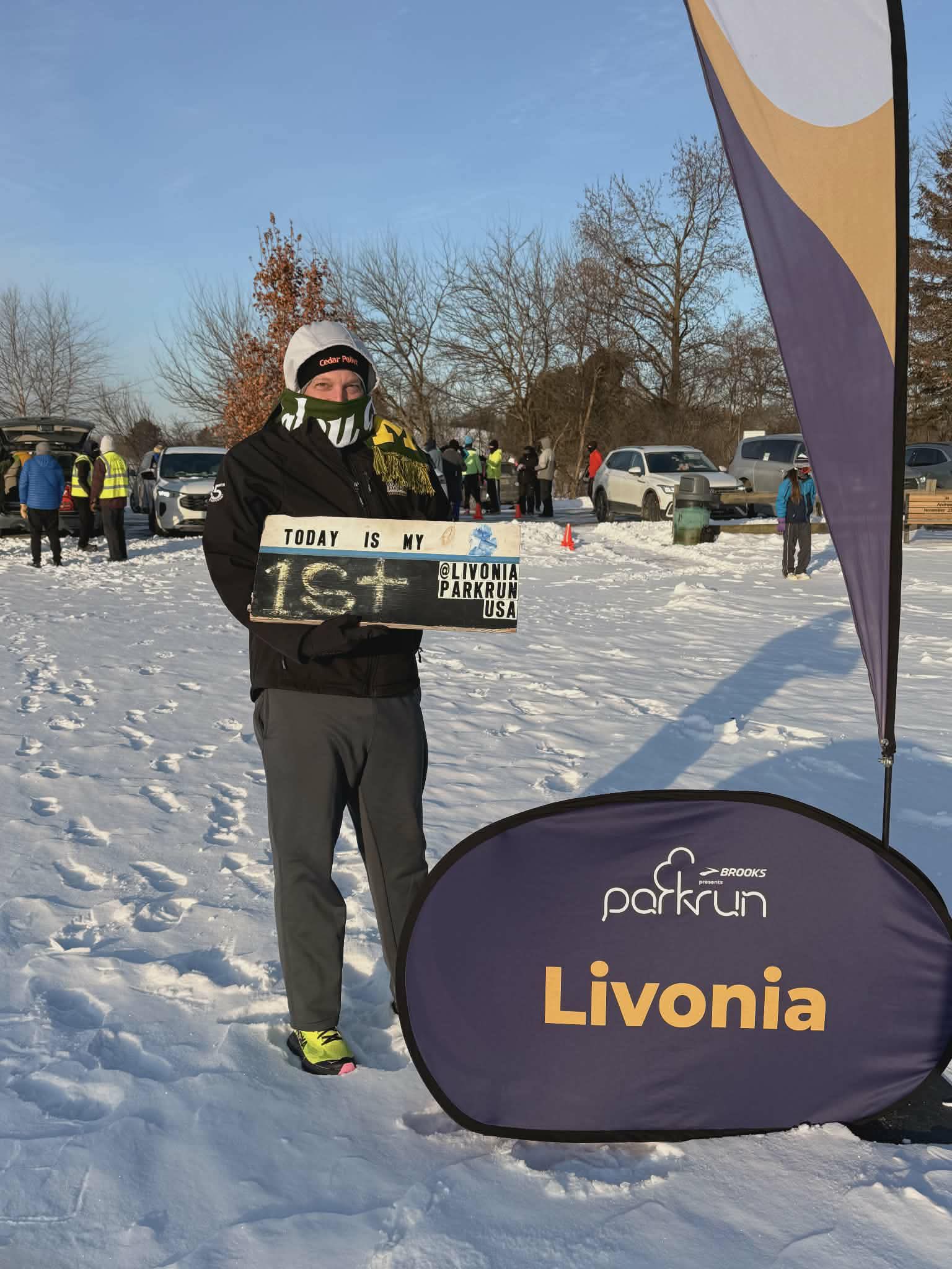 1/24/26 – Livonia parkrun #644 – It was cold. We have proof. | Livonia ...
