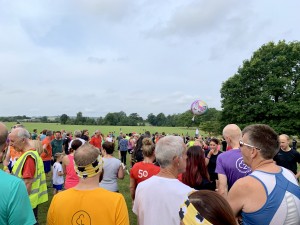 The excited crowds begin the arrive, the buzz of happiness is in the air once more. It must be parkrun day :-)
