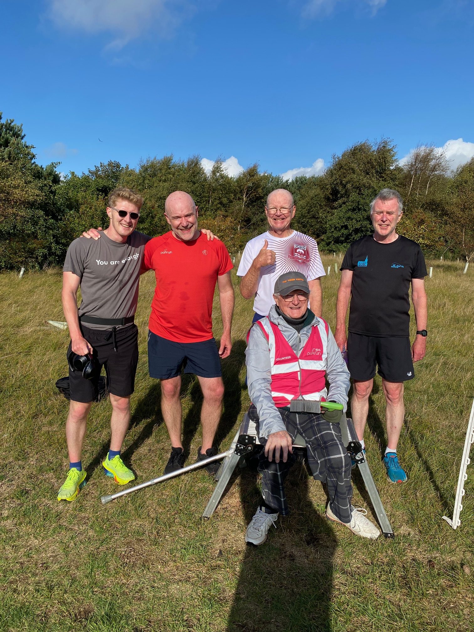 Dominic Rice Montrose parkrun #351: the one with all the milestones | Montrose parkrun