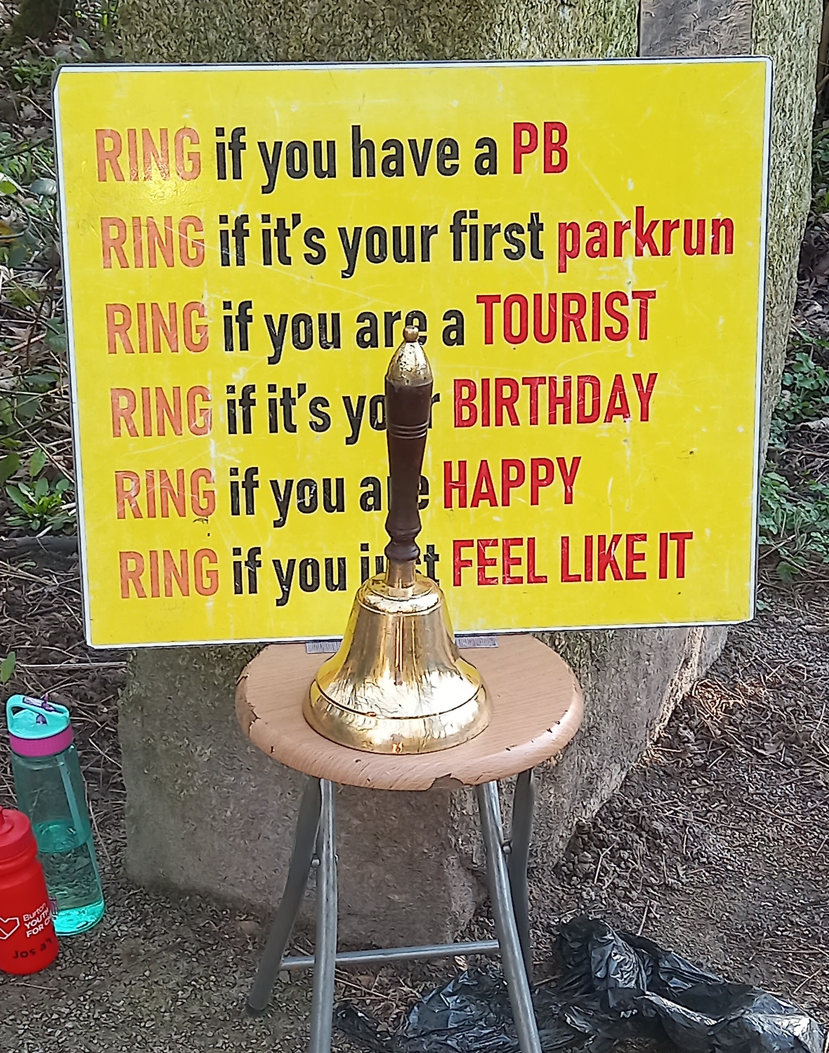 Running Bell Running the Lollipop! | Conkers parkrun