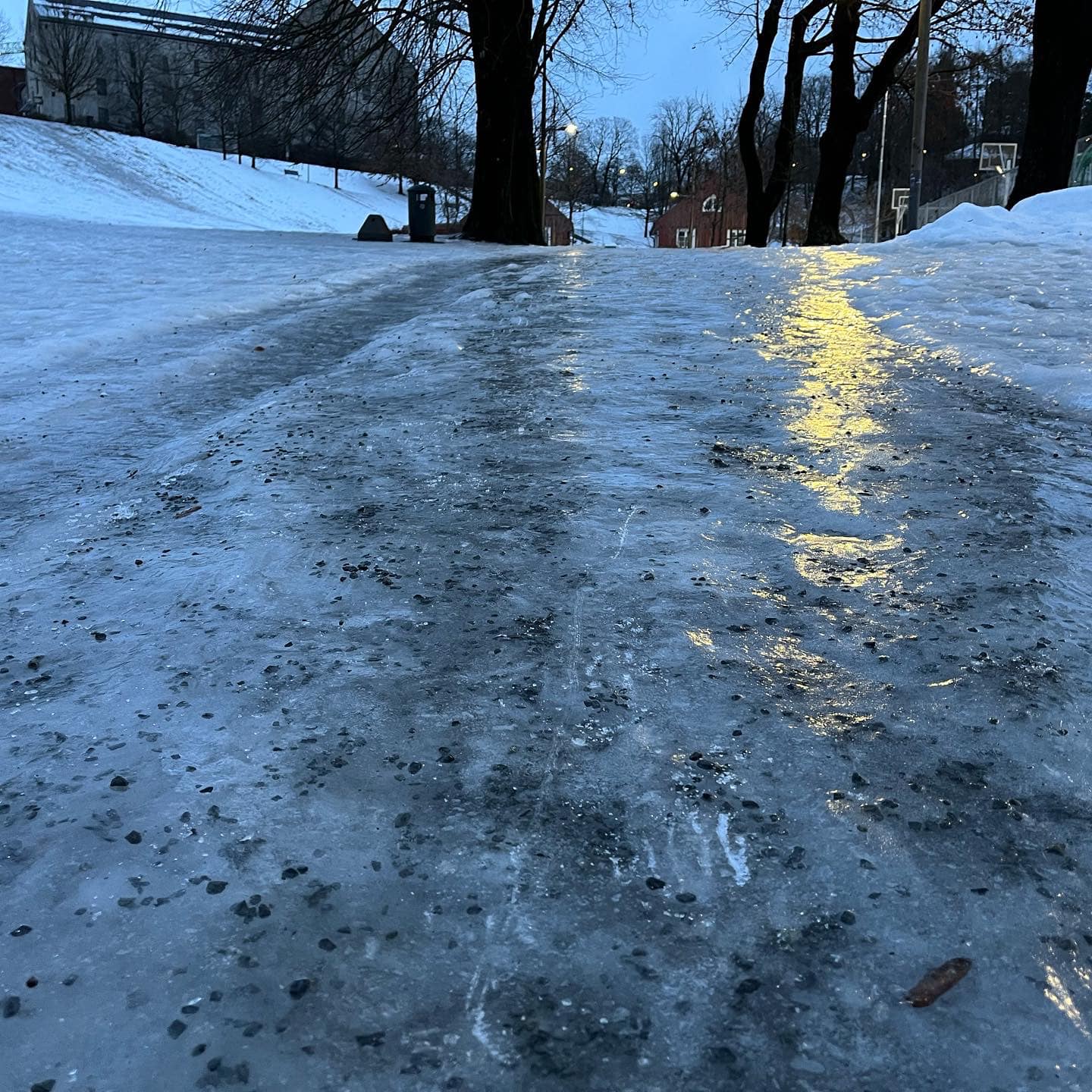Events cancelled due to ice Tøyen parkrun