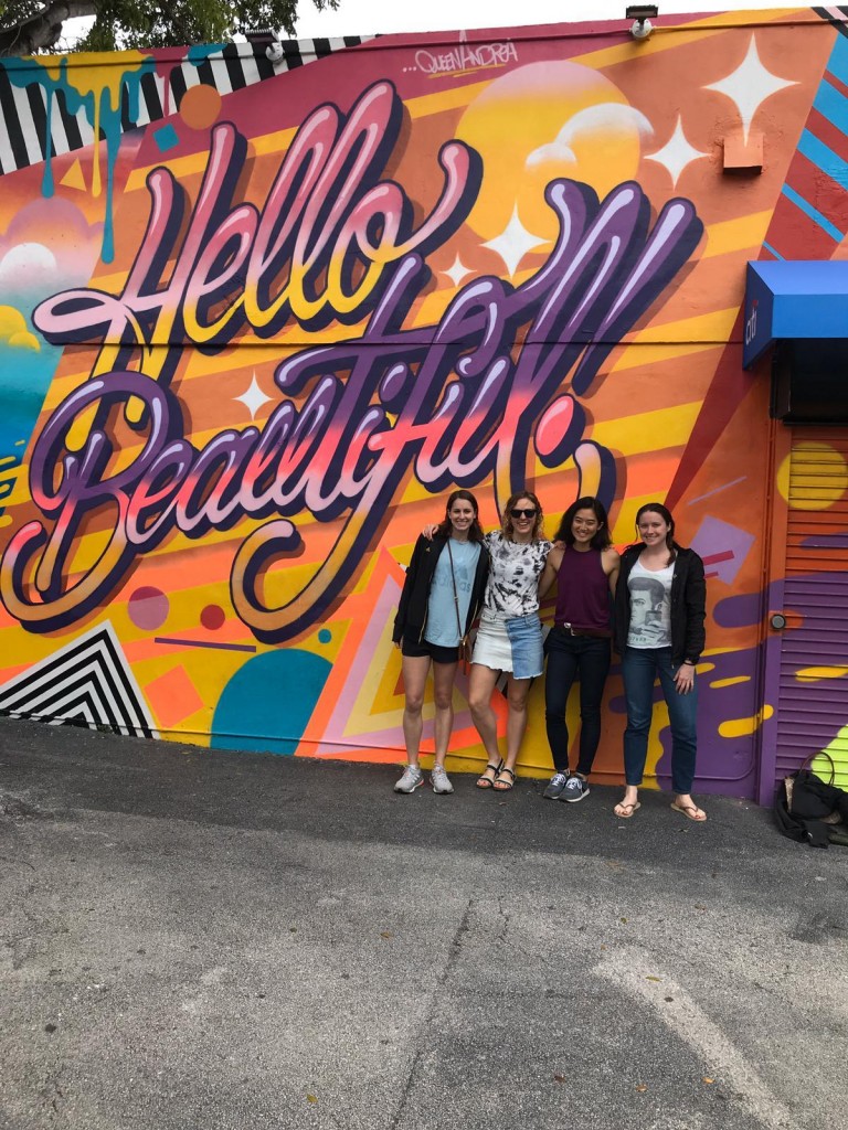 Congrats to Katie KELLNER, Jo DAVIS, Jenn SHIH, and Chrissie CONNORS on completing the Miami Half Marathon this past weekend!