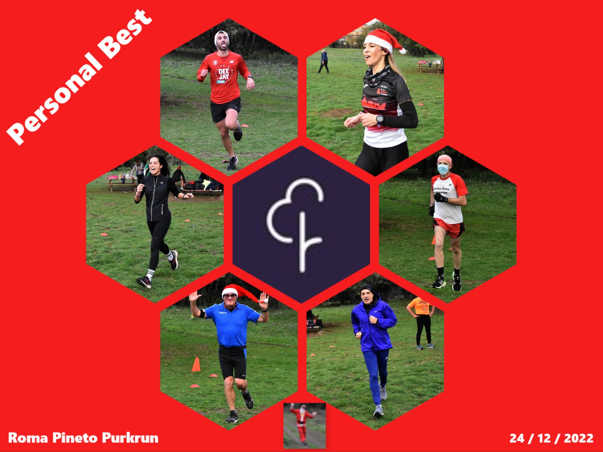 Roma Pineto parkrun #176: sabato 24 dicembre. Buon Natale Roma Pineto ...