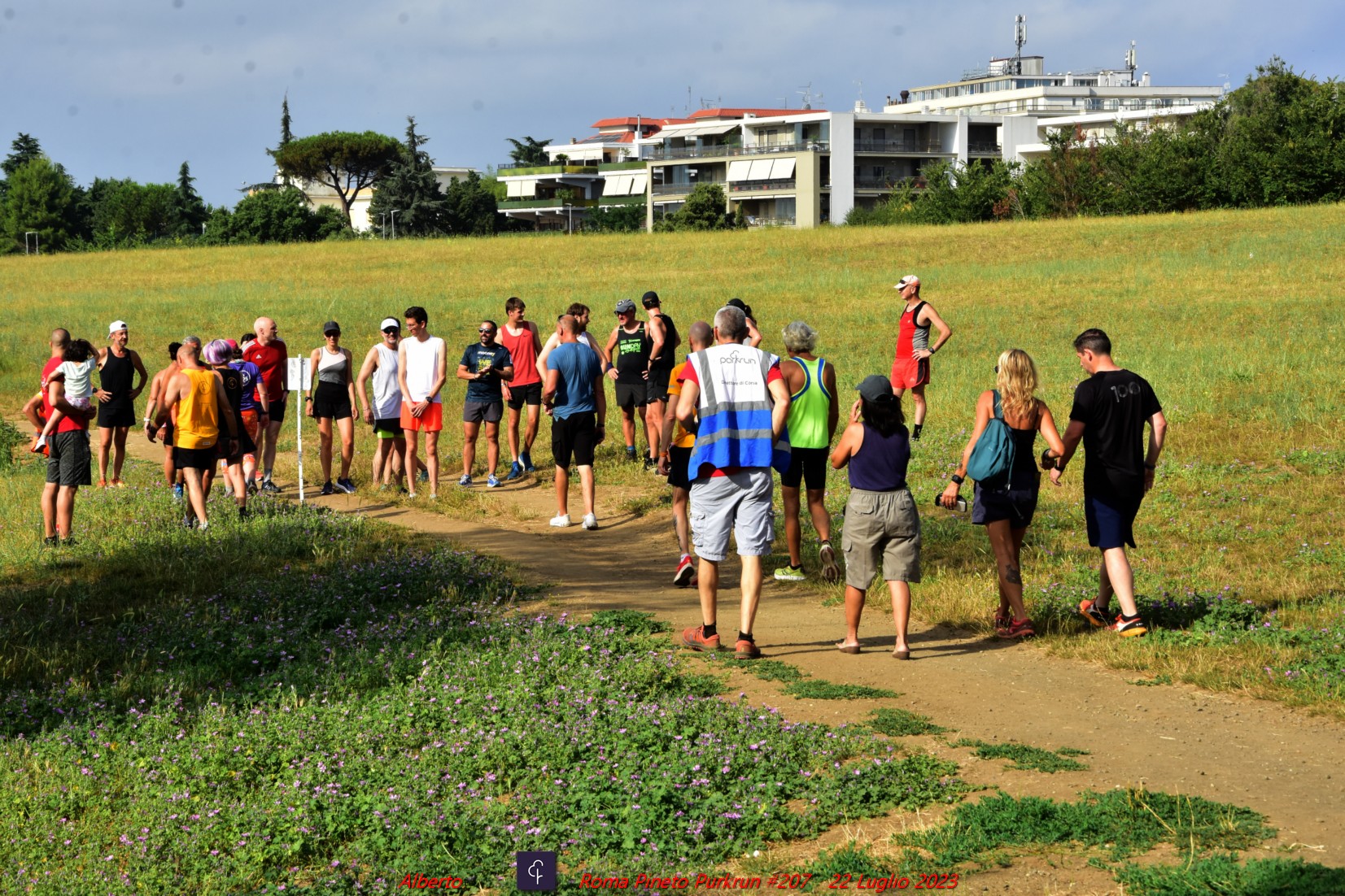 Roma Pineto parkrun #207: sabato 22 luglio. Mi raccomando ben cotta ...