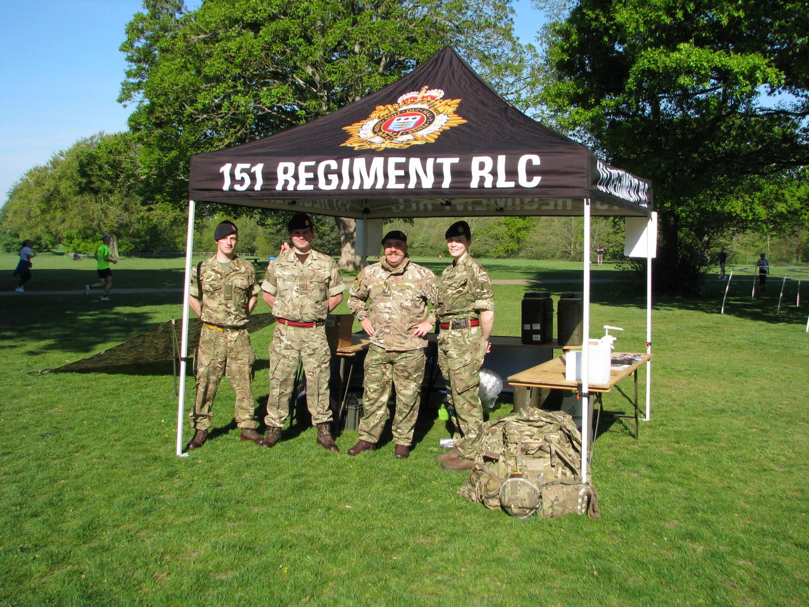 Event 482 30th April 2022 with The Royal Logistics Corps 151st Regiment ...