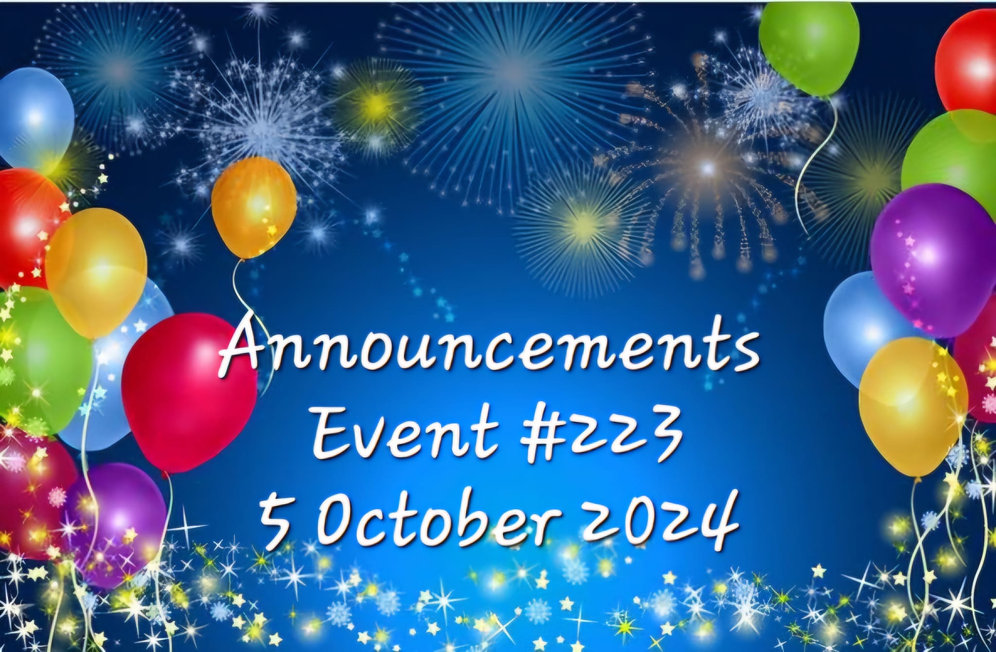 Announcements 5 October 2024 Wells Estate parkrun