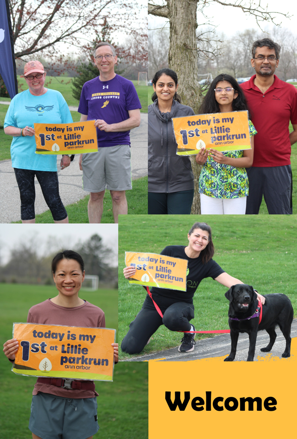 4/15/2023 Lillie parkrun was brought to you this week by the number