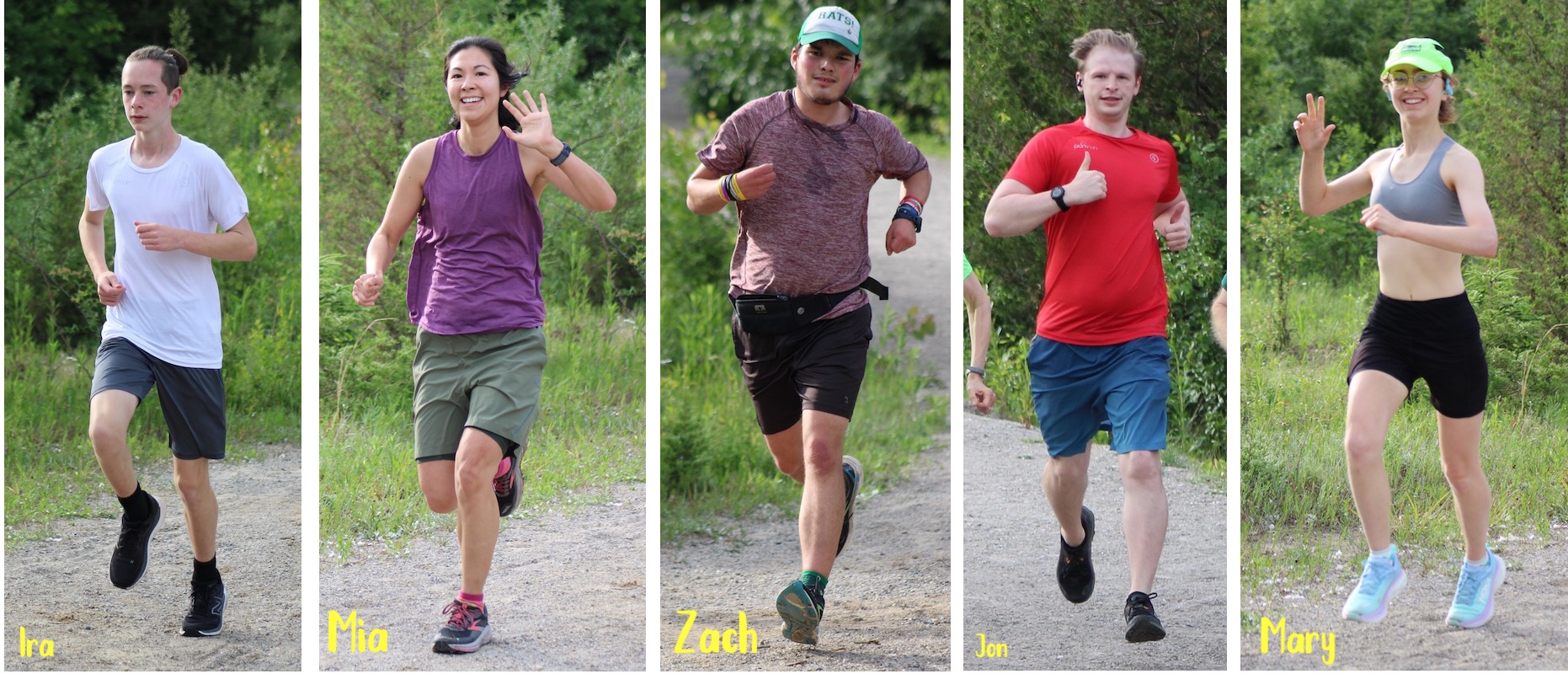 6/1/2024 Lillie parkrun #231: pacing and PBs | Lillie parkrun, Ann Arbor