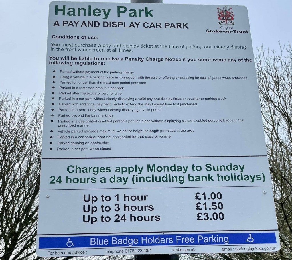 News about Car Parking Hanley parkrun