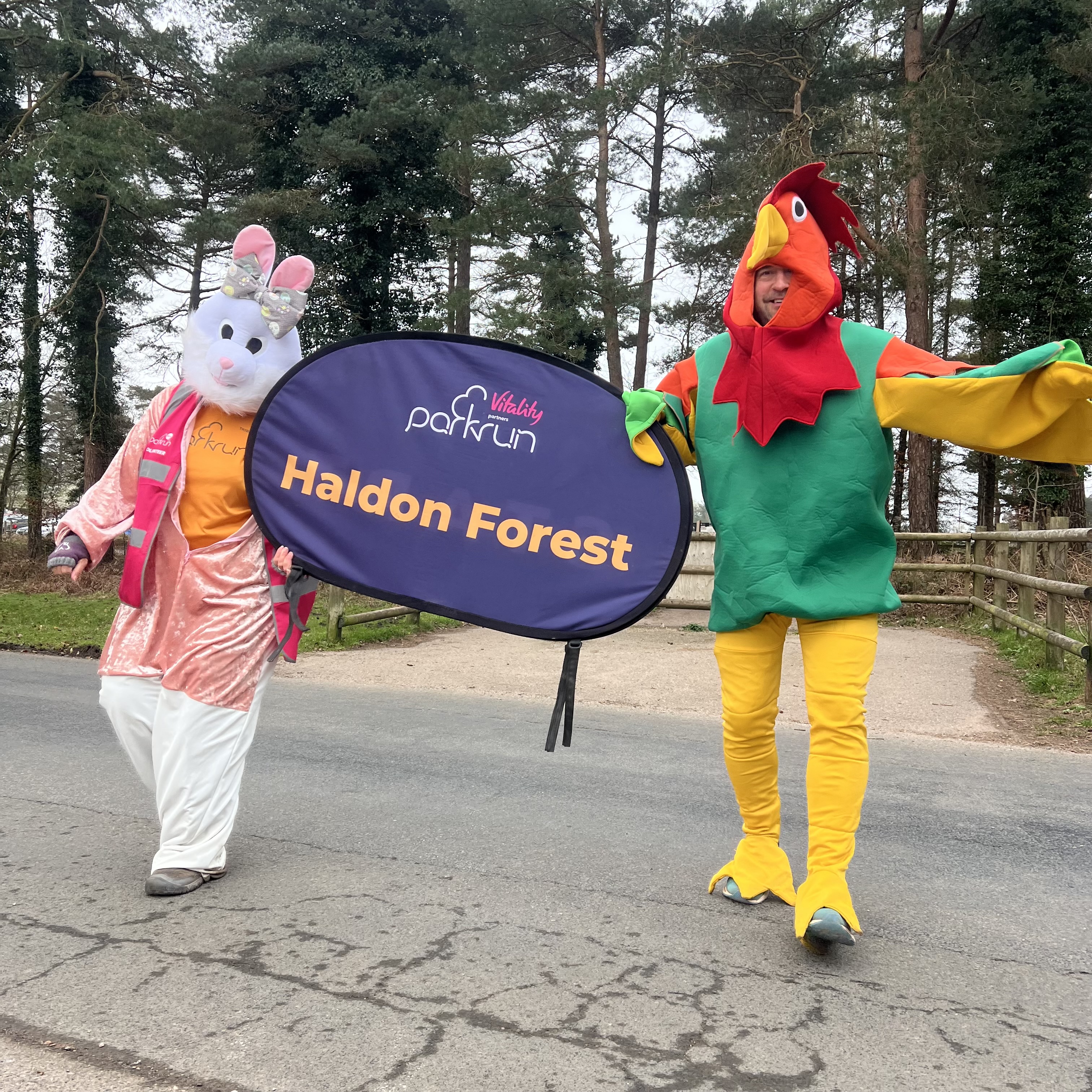 Thank you Katherine for the Easter report. | Haldon Forest parkrun
