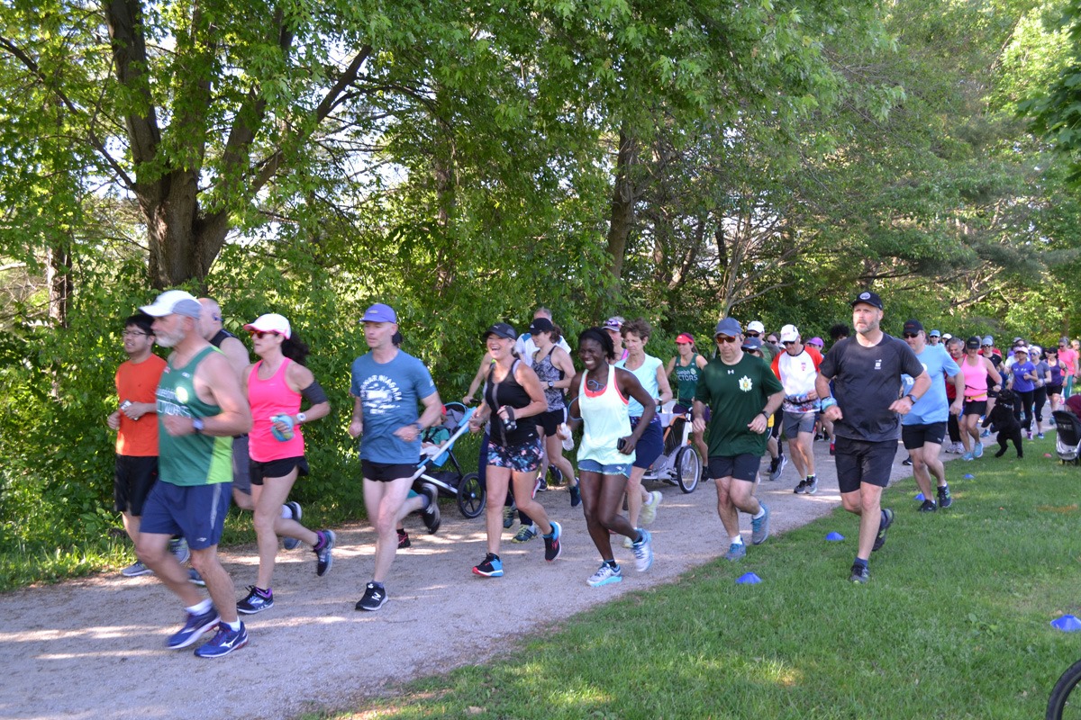 We were Canada’s largest parkrun at our debut event on Saturday