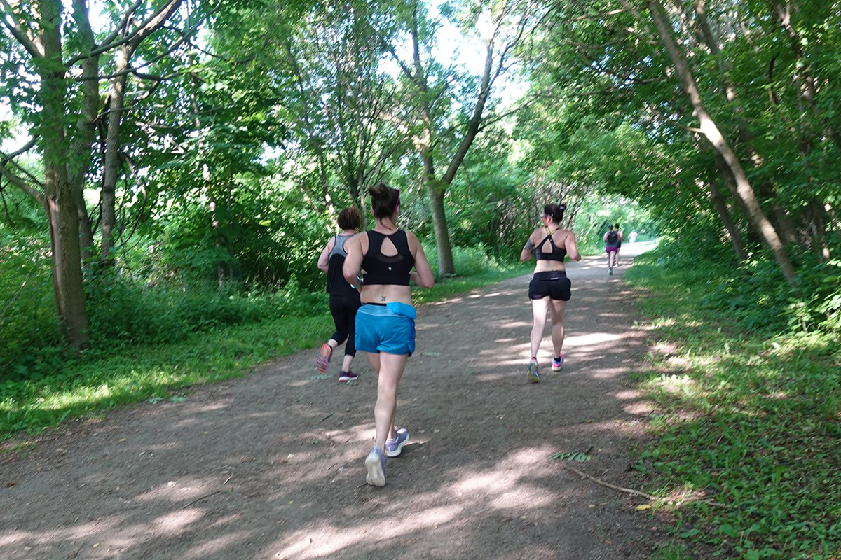 There’s a friendly vibe at parkrun — can you feel it? Eramosa River