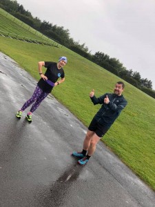 ED's seal of approval for 1st Female Finisher, Paula