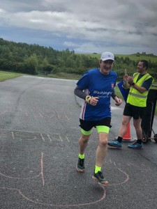 Iain ran twice & qualified for two cakes