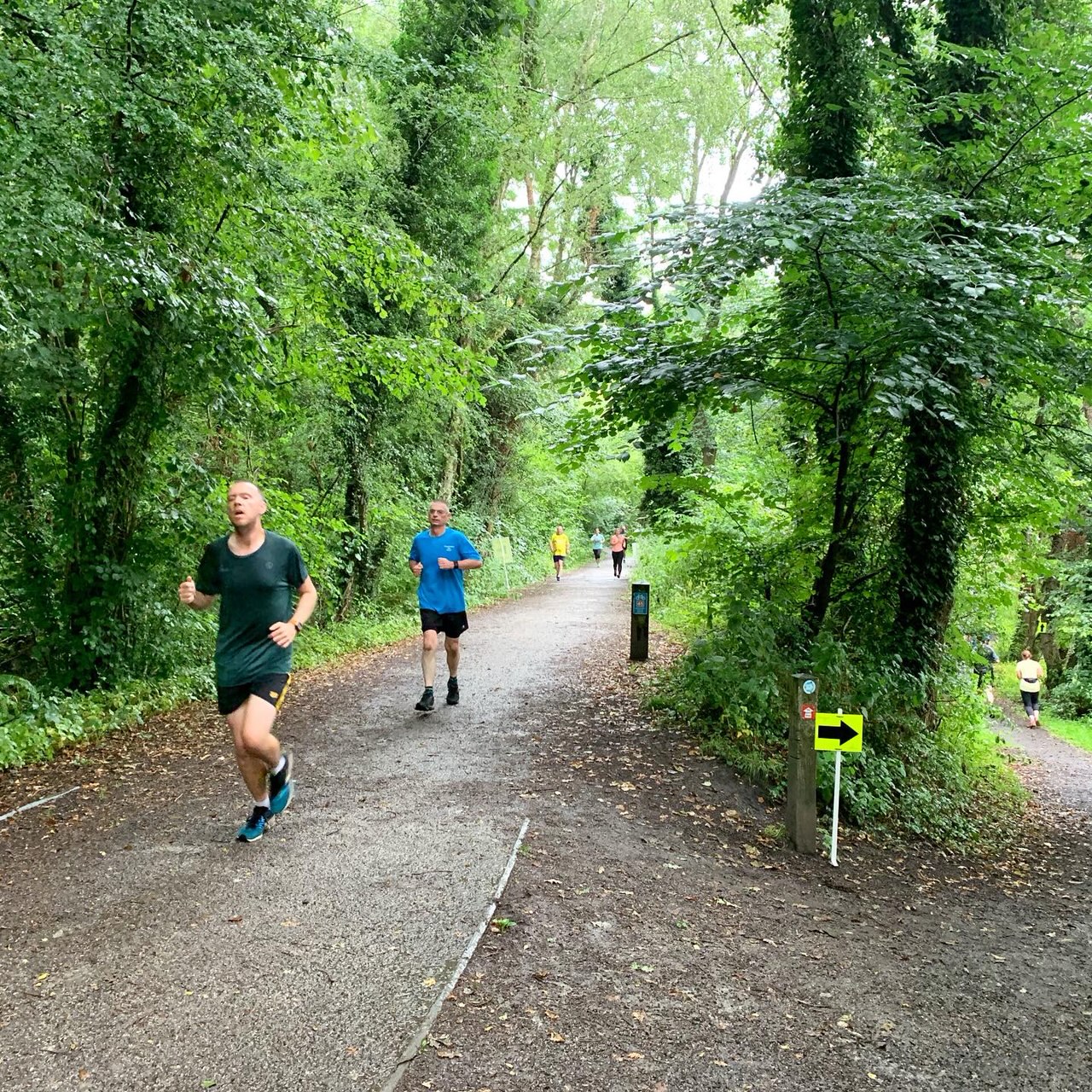 2 27/7/19 New course record at saturated SVC parkrun Severn