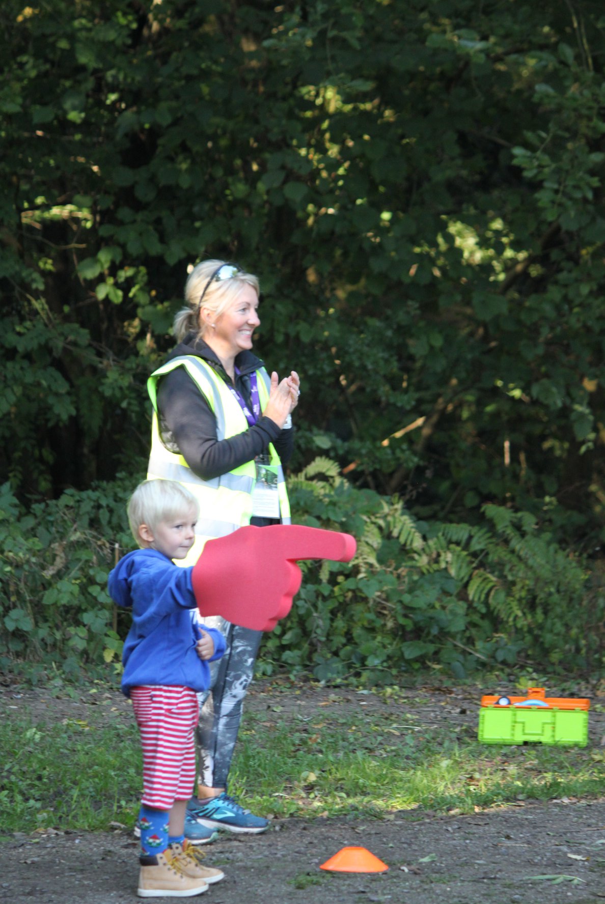 10 21/9/19 Steaming down the Severn Valley on the parkrun Express