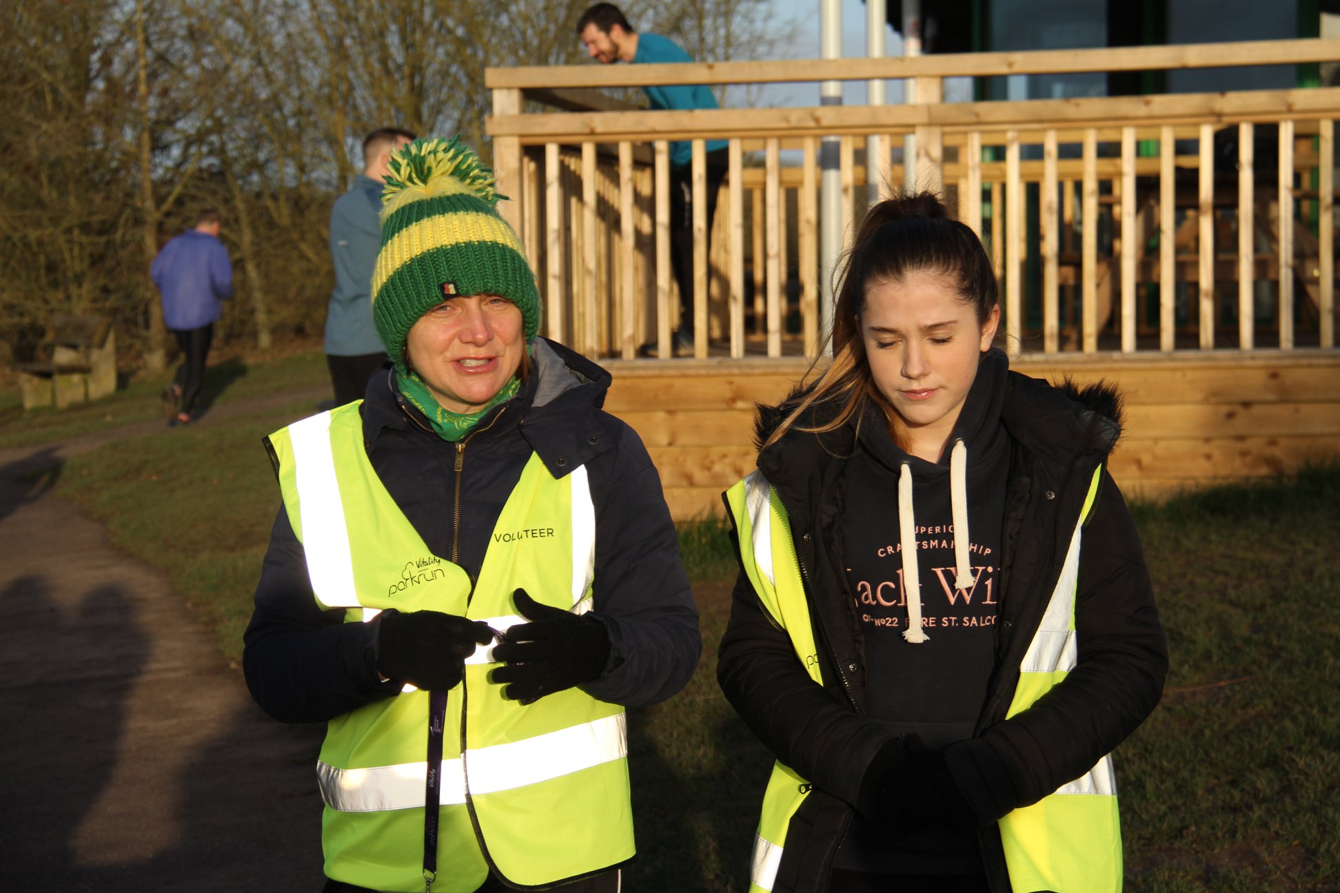 30 1/2/20 Junior runners completing the impossible at Severn