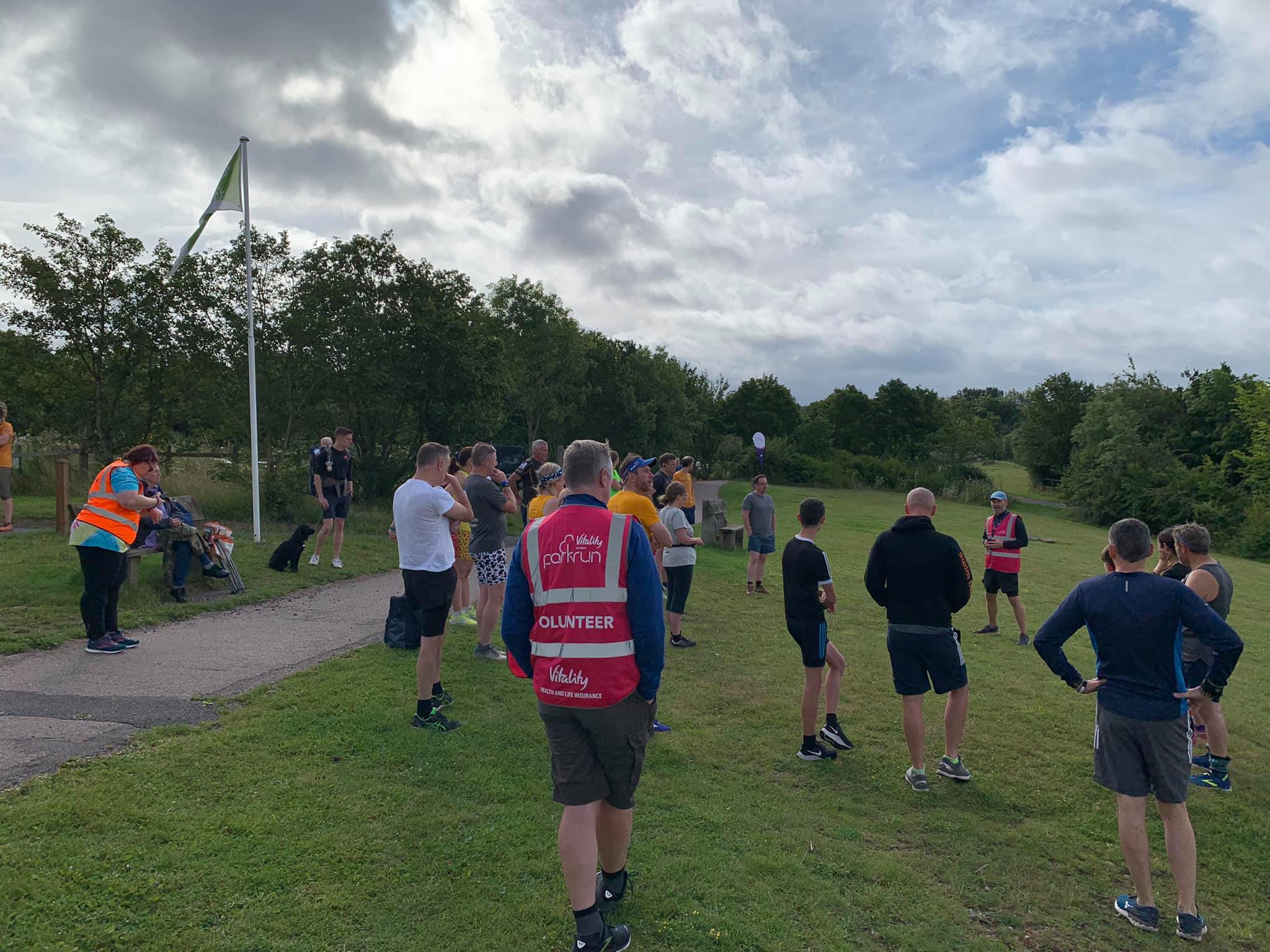 39 7/8/21 The tail walker’s view Severn Valley Country parkrun