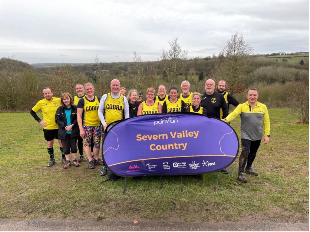 112 31/12/22 COBRA visits for New Year’s Eve parkrunning Severn