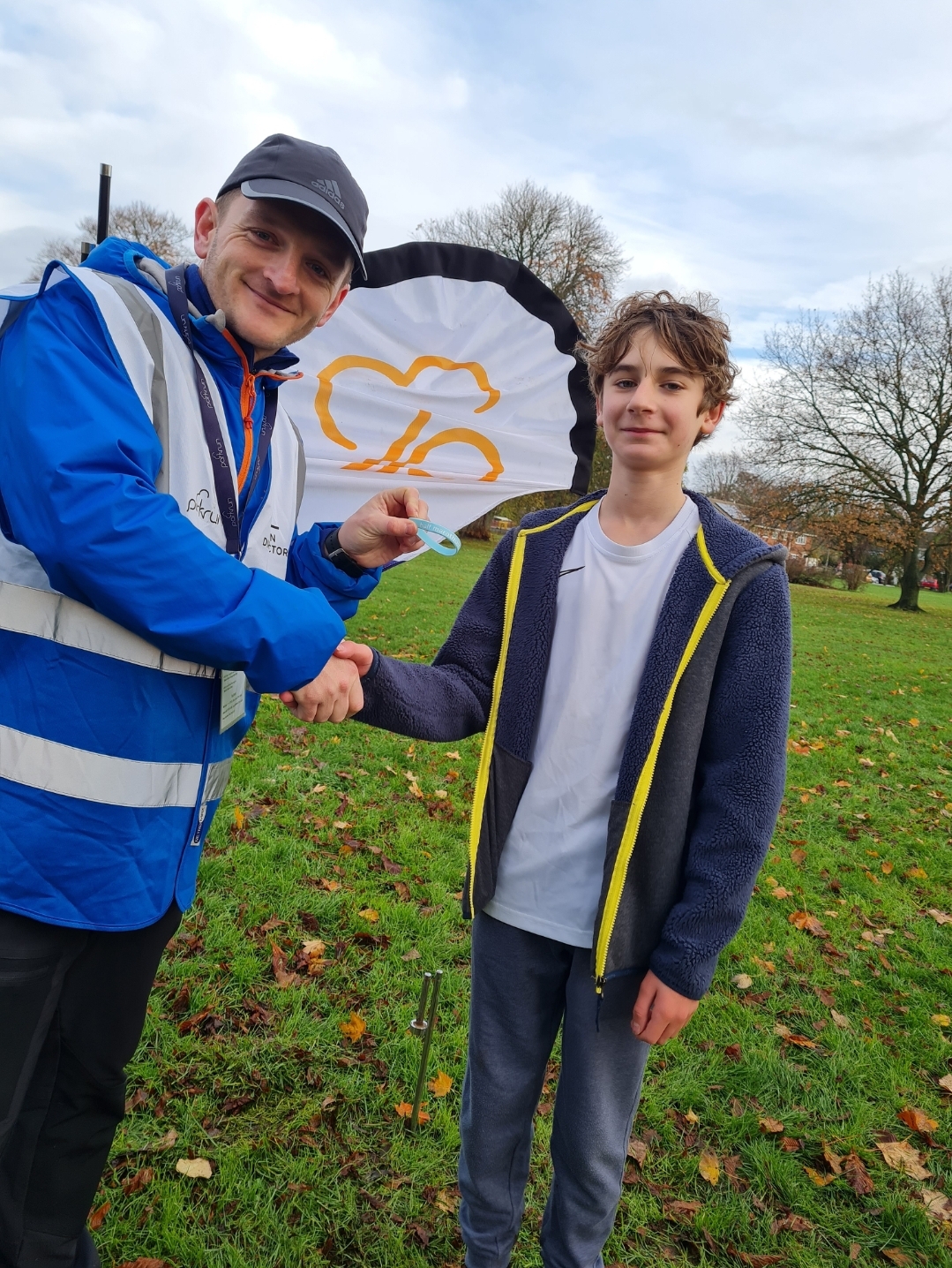 80 the one with all the wrist bands Boston Road Rec junior parkrun
