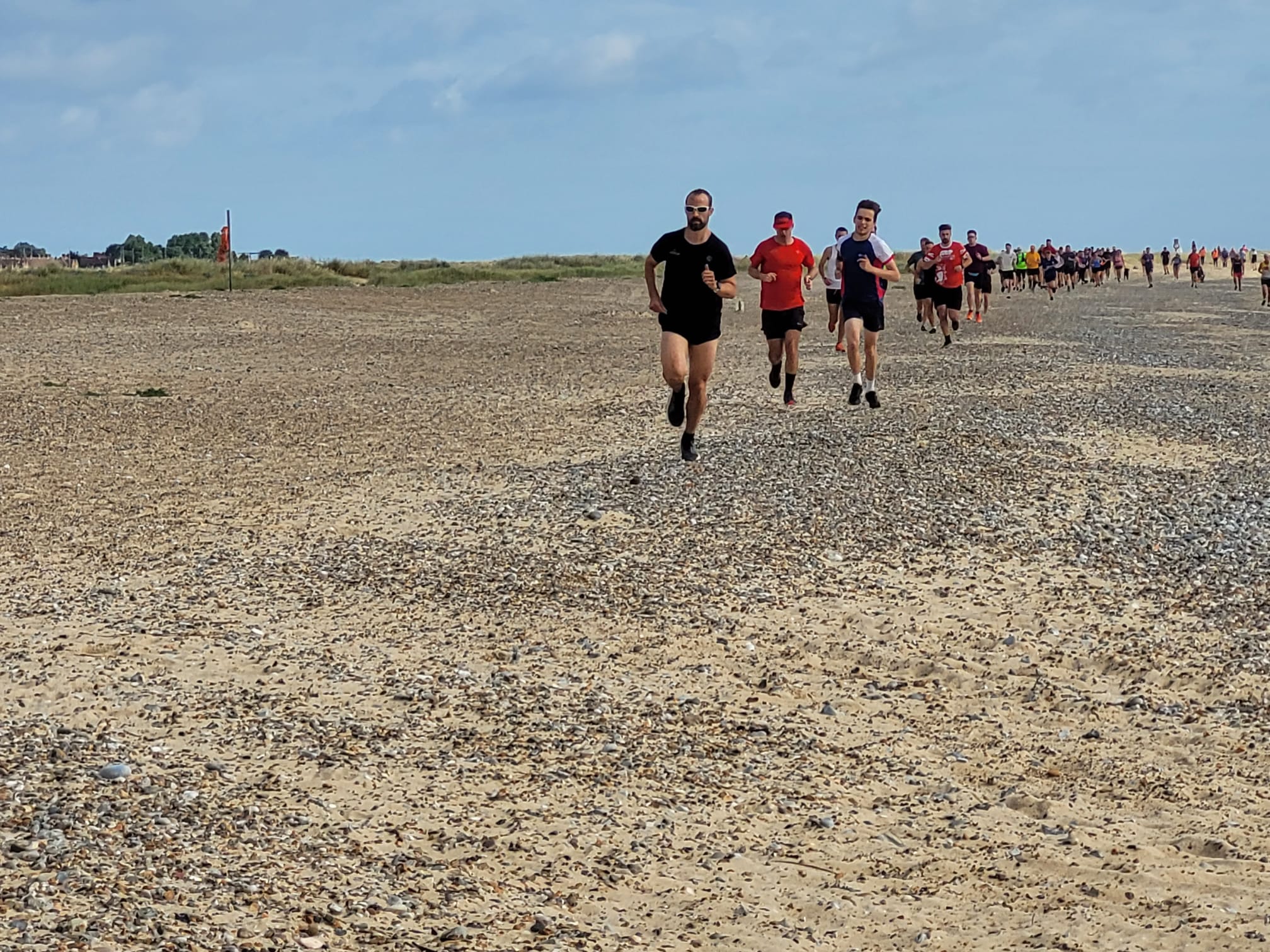 106 report by voluntourist Ed Great Yarmouth North Beach parkrun