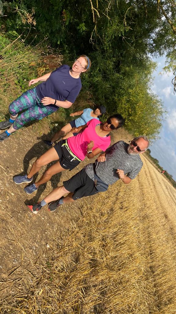  21 The day Church Mead turned purple Church Mead parkrun