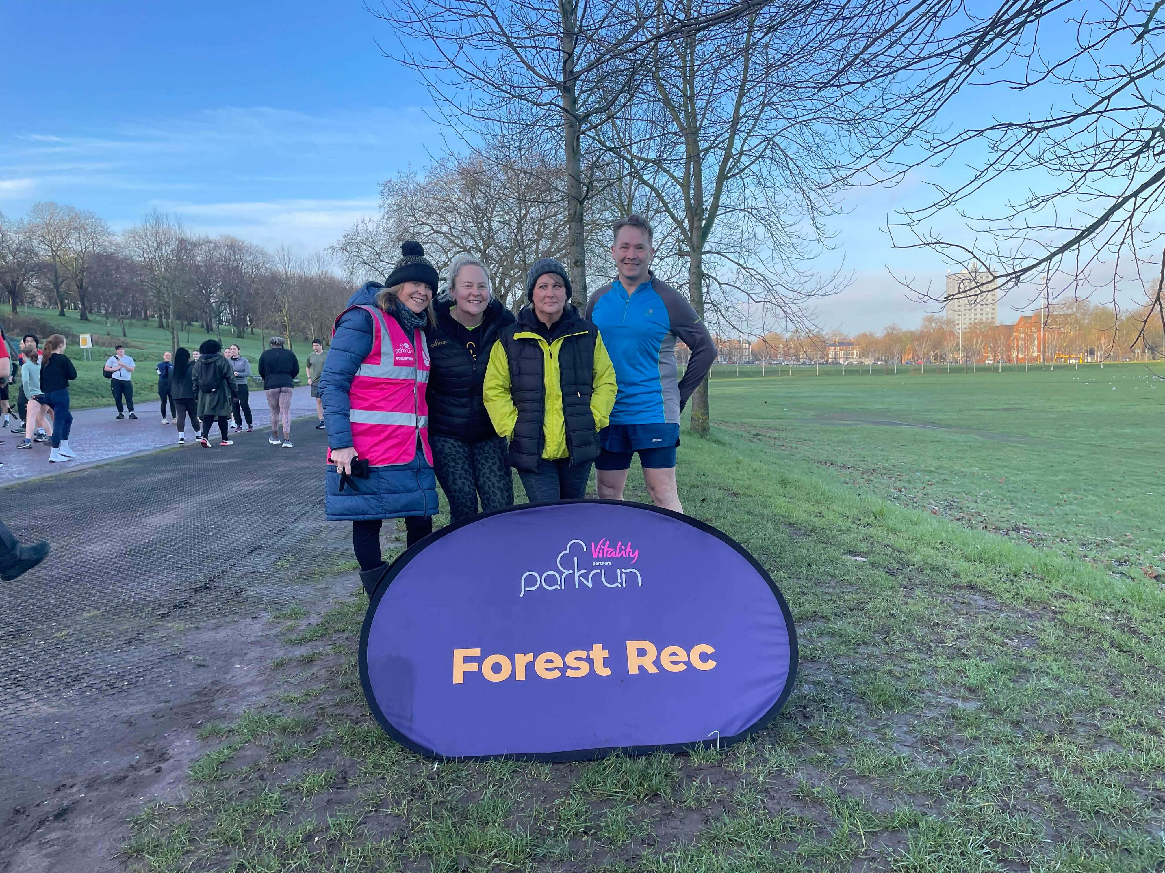 Forest Rec parkrun Event number 572 31st January 2026 | Forest Rec parkrun