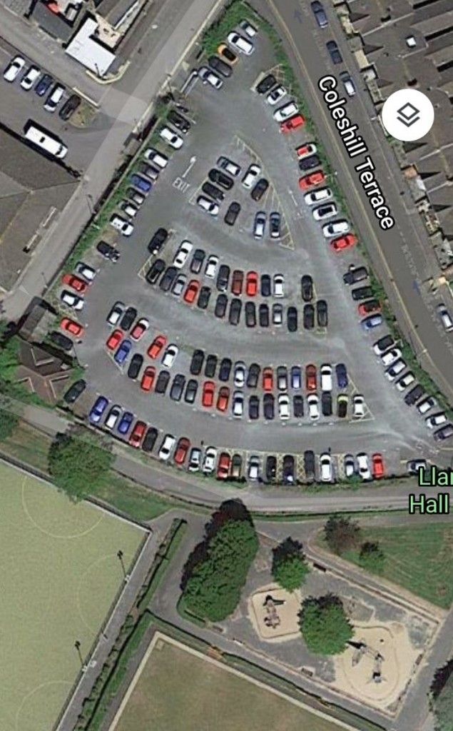 Car parking Sandy Water parkrun