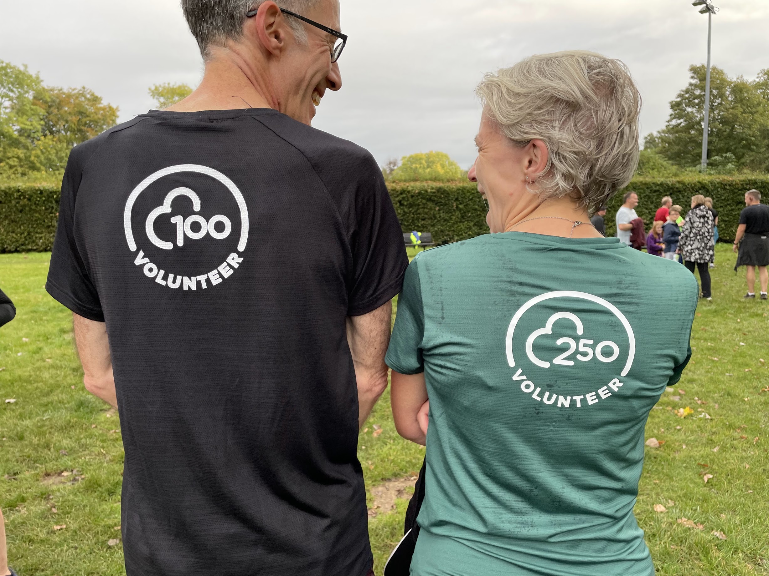 parkrun volunteer tshirt