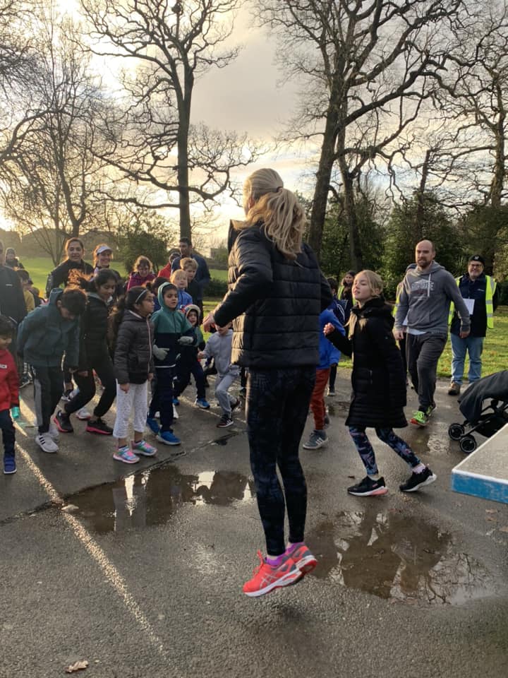 First event of 2023 Pinner Village Gardens junior parkrun