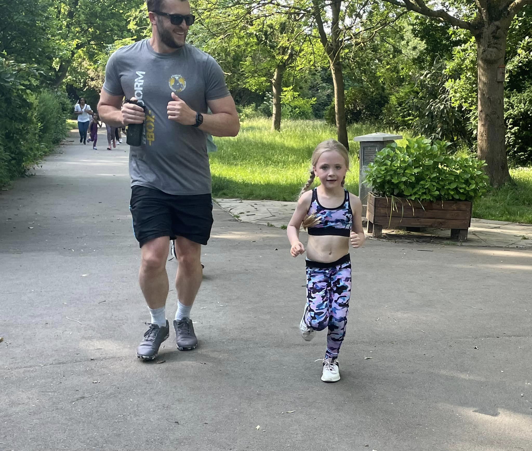 Glorious day for a junior parkrun! Pinner Village Gardens junior parkrun