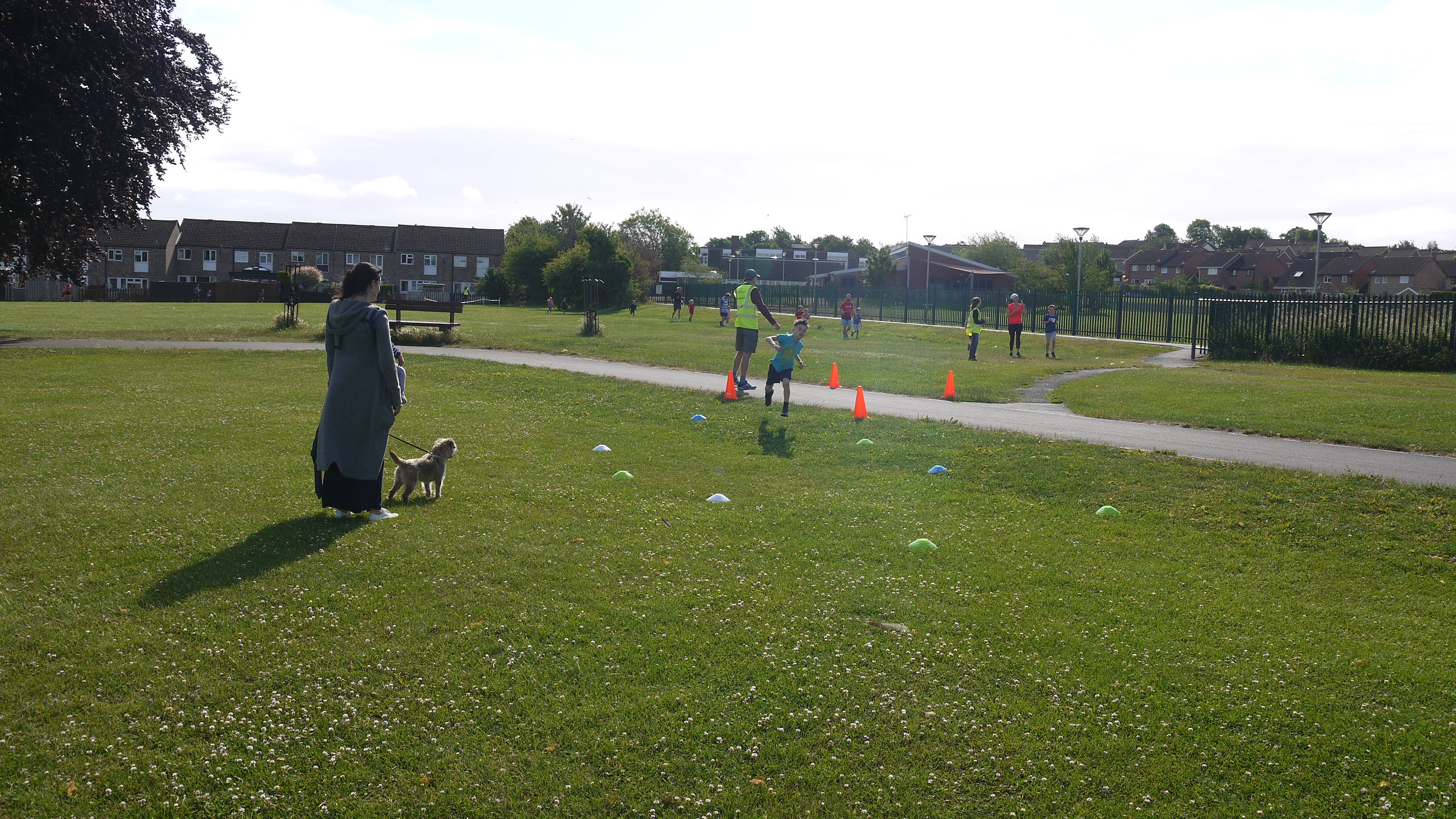 First wristbands awarded Calne Recreation Ground junior parkrun