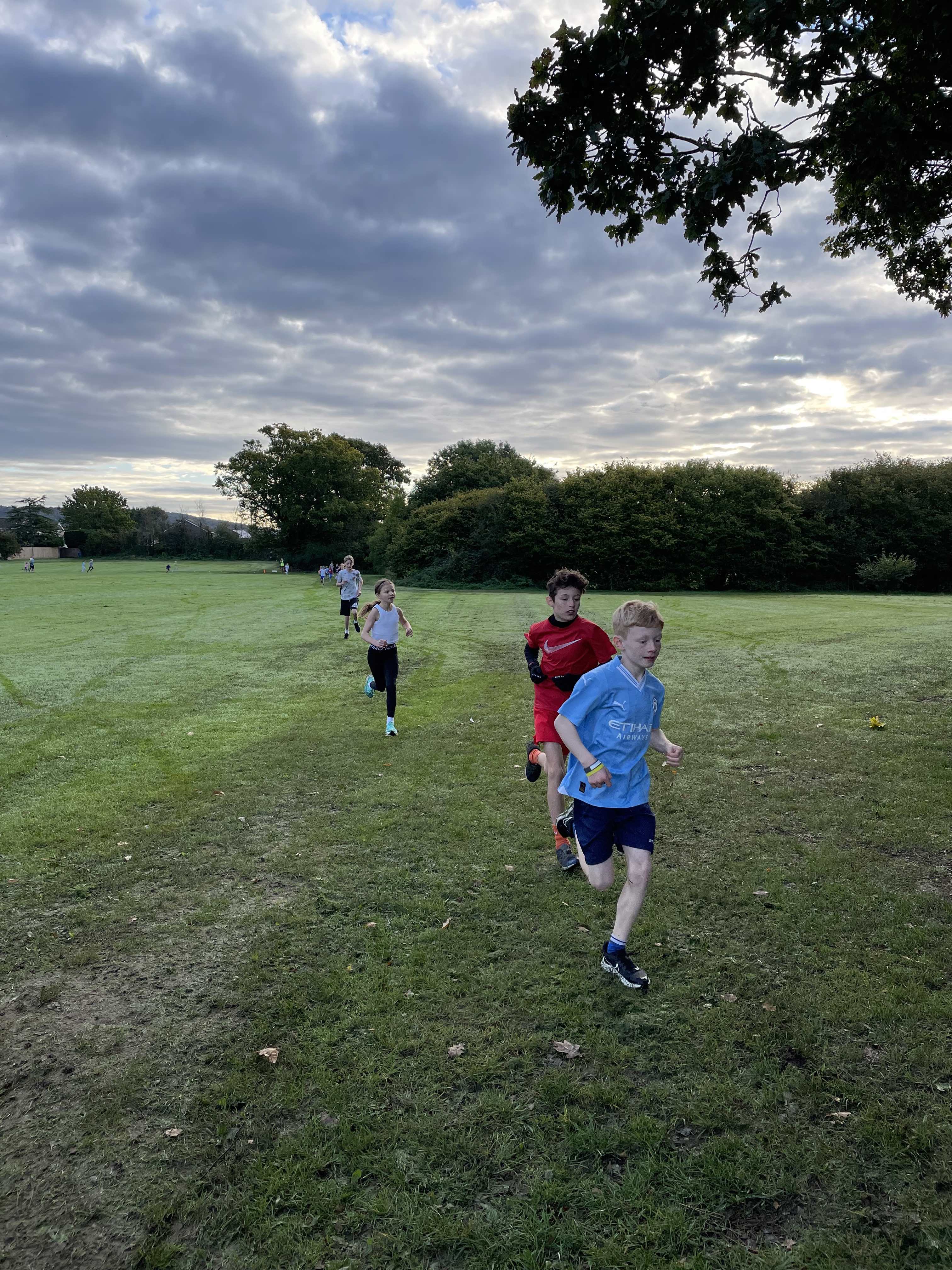22nd October 2023, 7th GVPF junior parkrun Golden Valley Playing