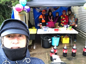 TawaTawa Aid Station volunteers at WUU2K