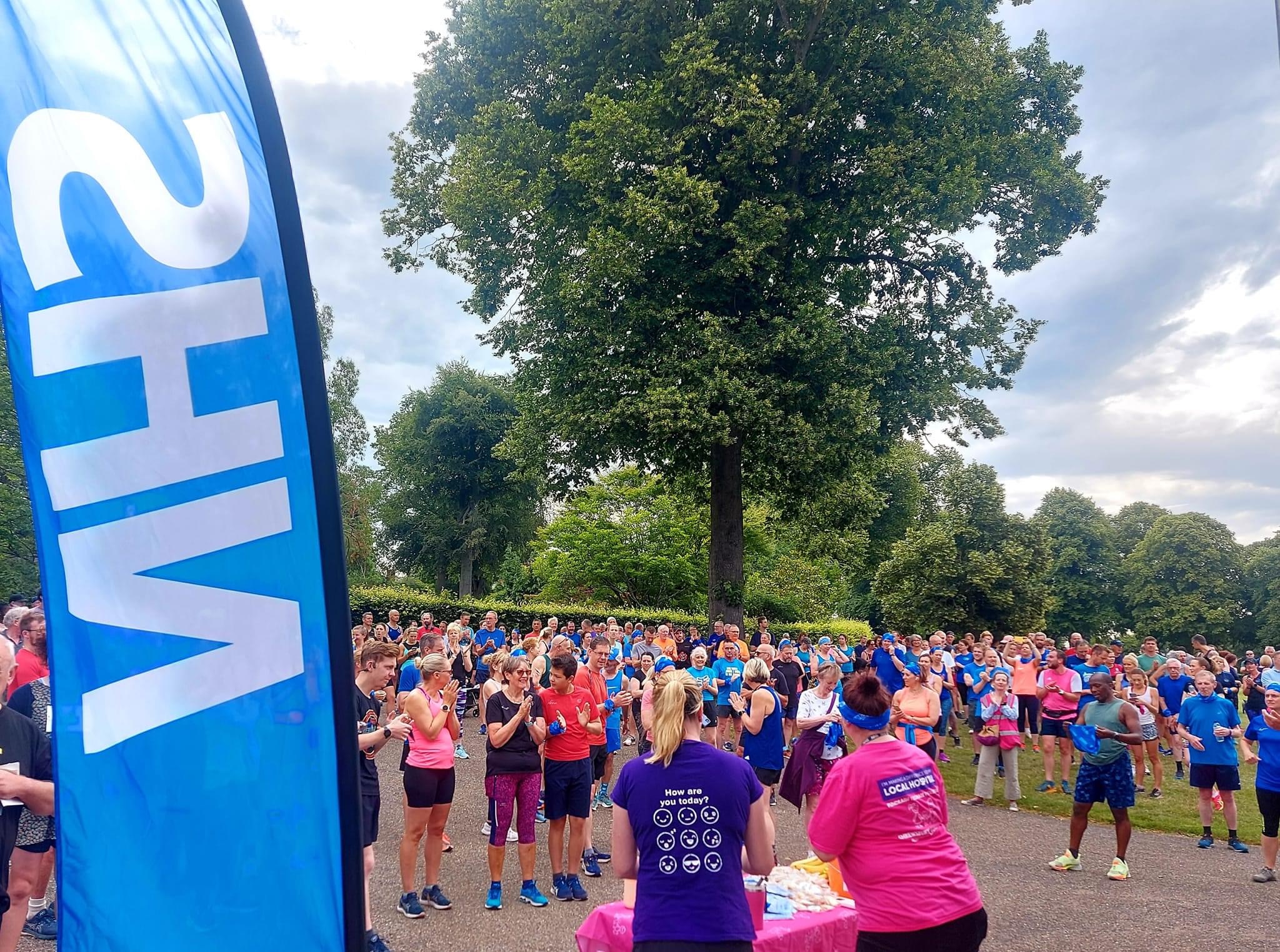 Keith Ivison Event #386 – Celebrating NHS 75th birthday | Shrewsbury parkrun