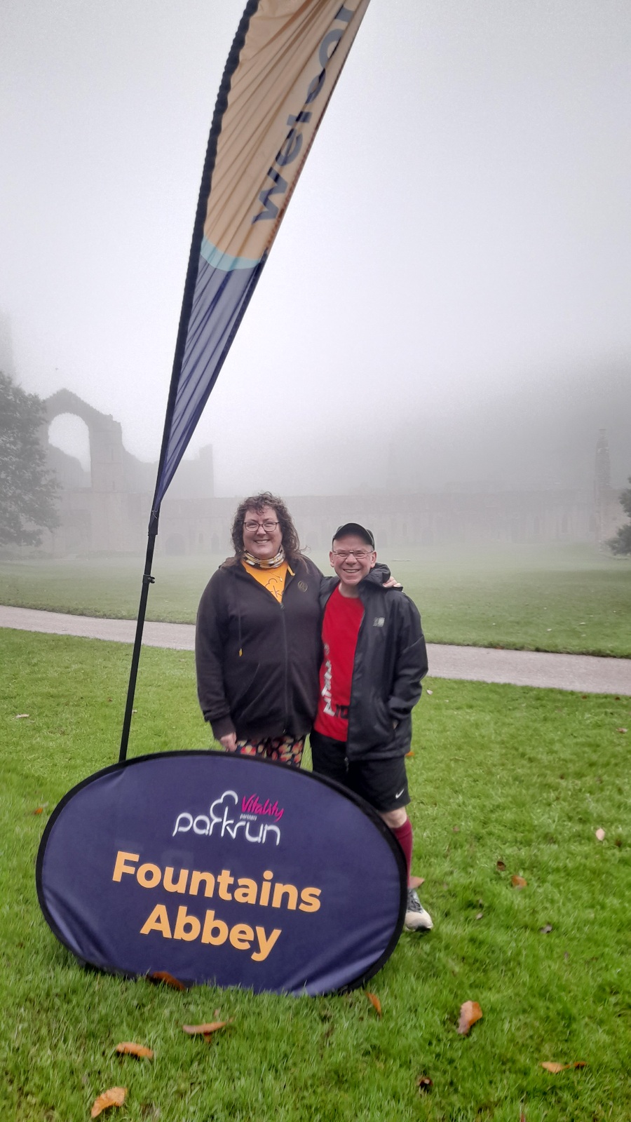 Fountains Abbey parkrun 413 28 October 2023 Fountains Abbey parkrun