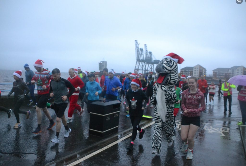 Christmas Day 2023 Greenock Parkrun 428 Greenock parkrun