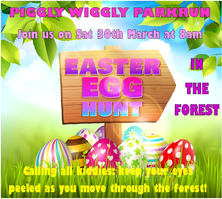 Piggly Wiggly parkrun Easter Egg Hunt – Saturday 30th March 2024 ...