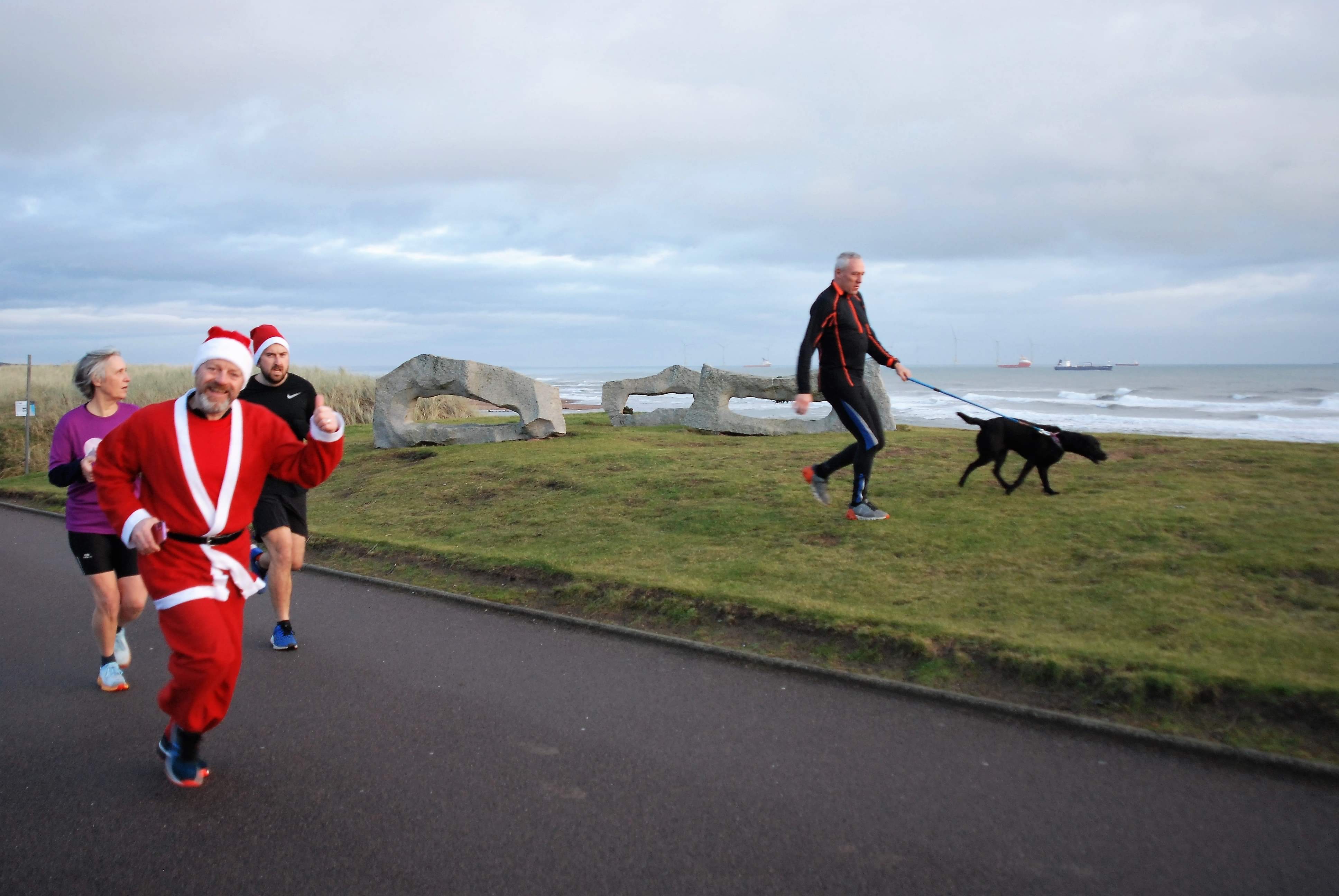 Aberdeen parkrun Event Report Christmas Day 2022 Aberdeen parkrun