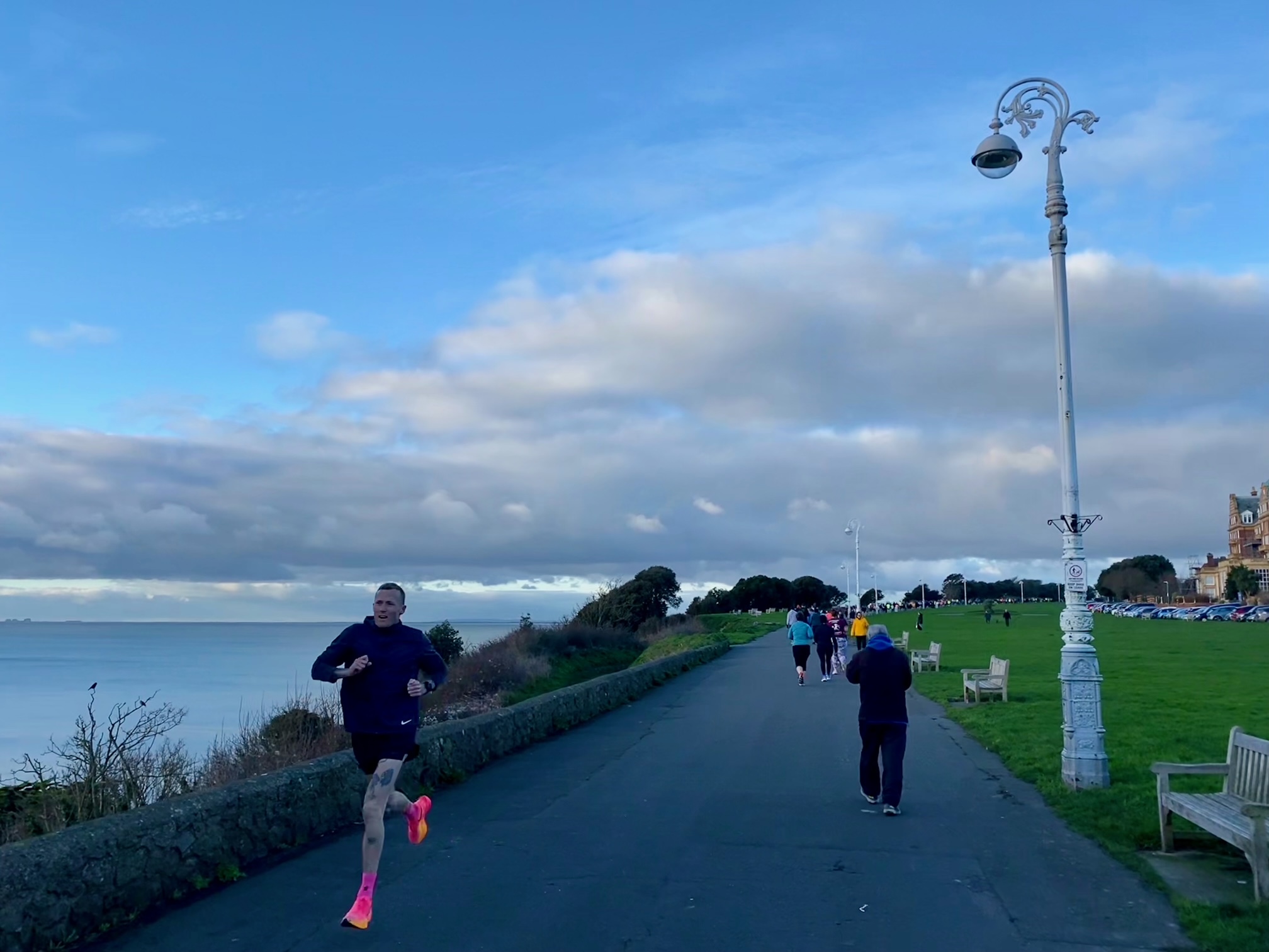 Running Flying Feet