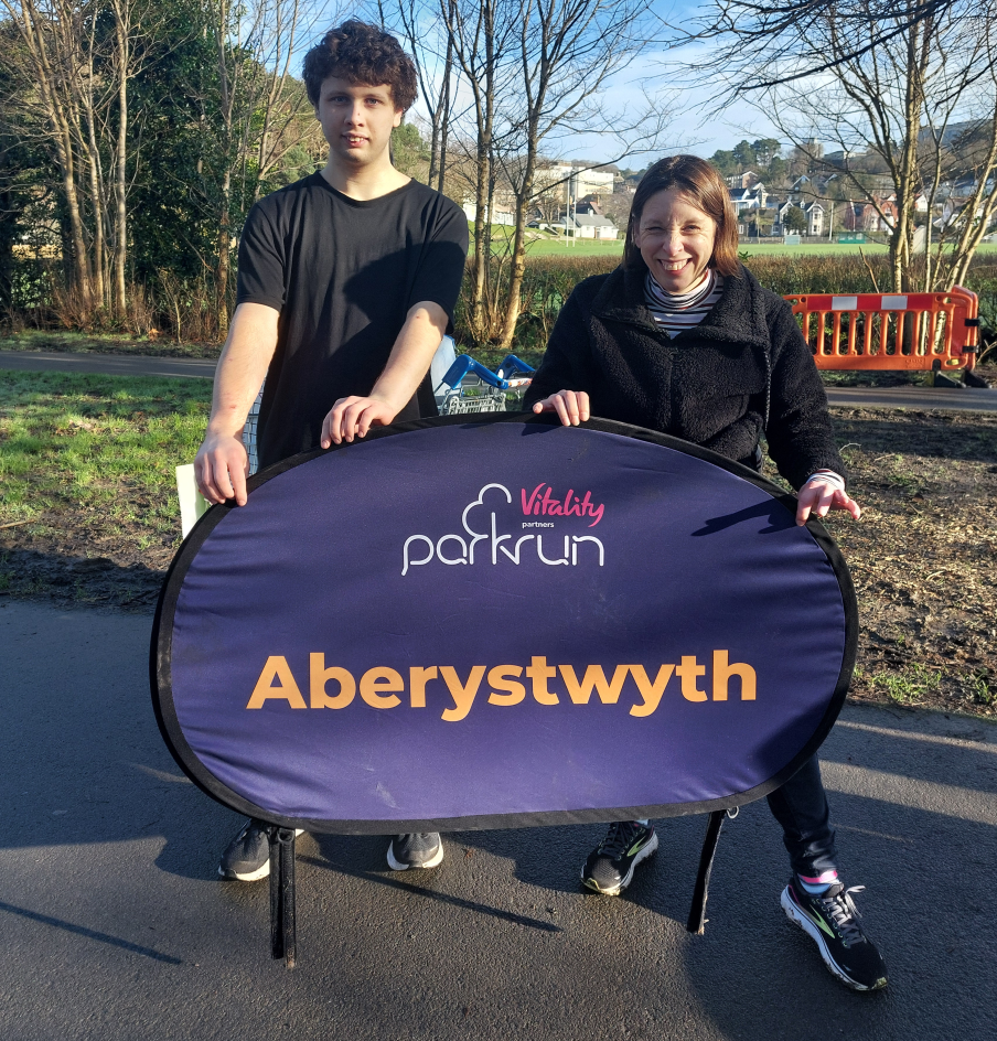 Parkrun 528 guest run report: A big welcome. | Aberystwyth parkrun