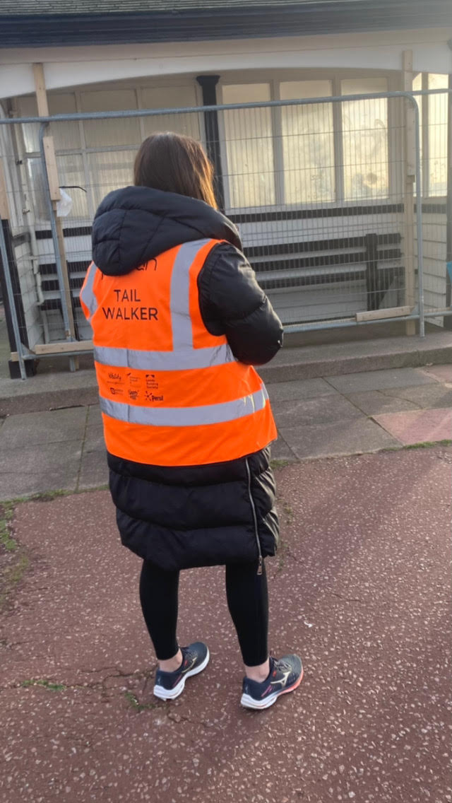 The joy of being a Tail walker Hastings parkrun